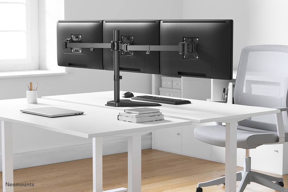 Rca Informatique - image du produit : NEOMOUNTS BY NEWSTAR FLAT SCREEN DESK MOUNT (STAND)