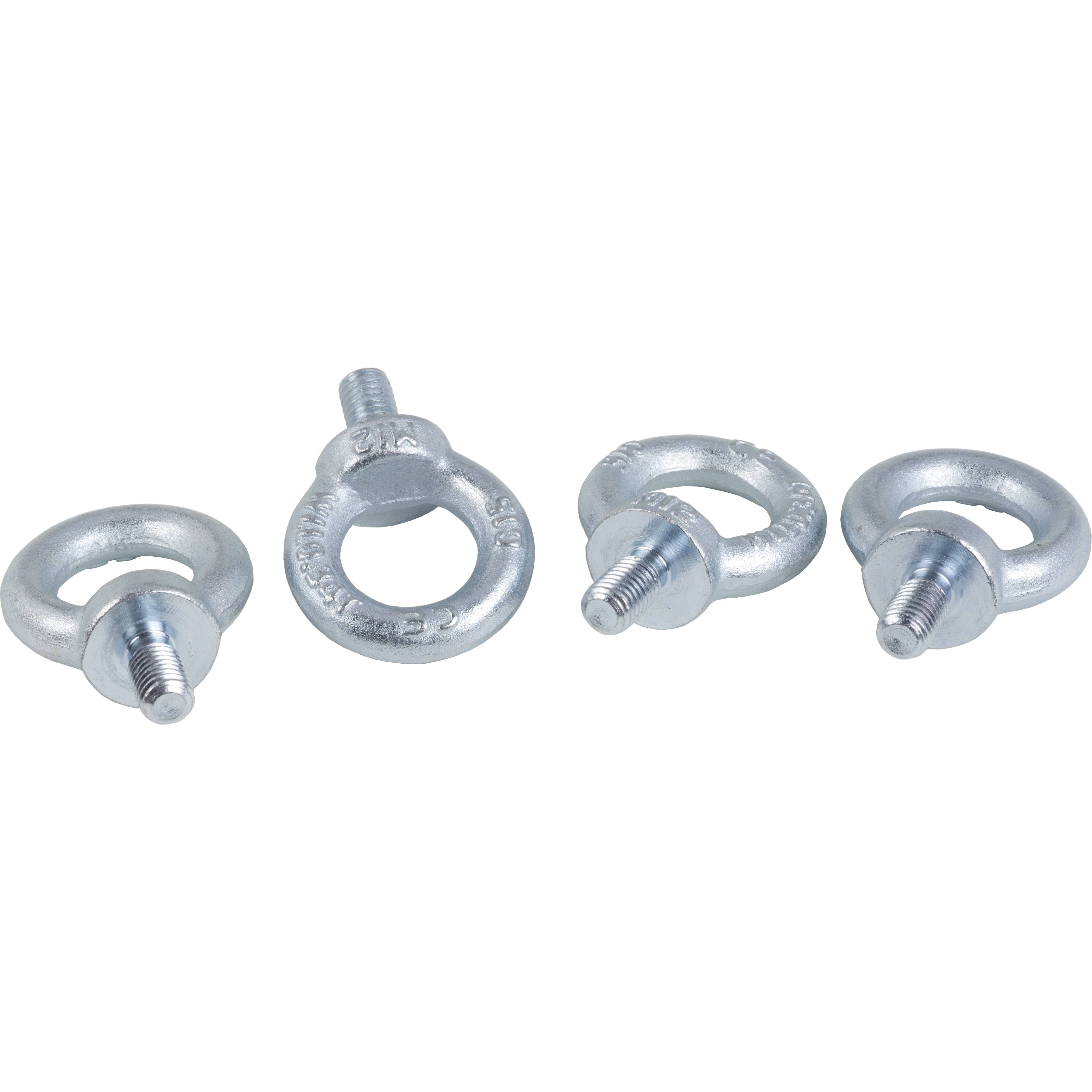 Rca Informatique - Image du produit : SET OF 4 SPACIAL SF M12 LIFTING EYEBOLT-GALVANIZED CAST STEEL