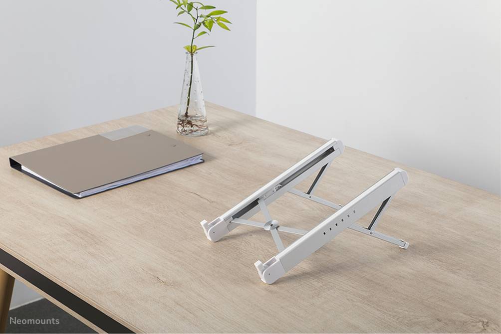 Rca Informatique - image du produit : FOLDABLE NOTEBOOK DESK STAND SILVER