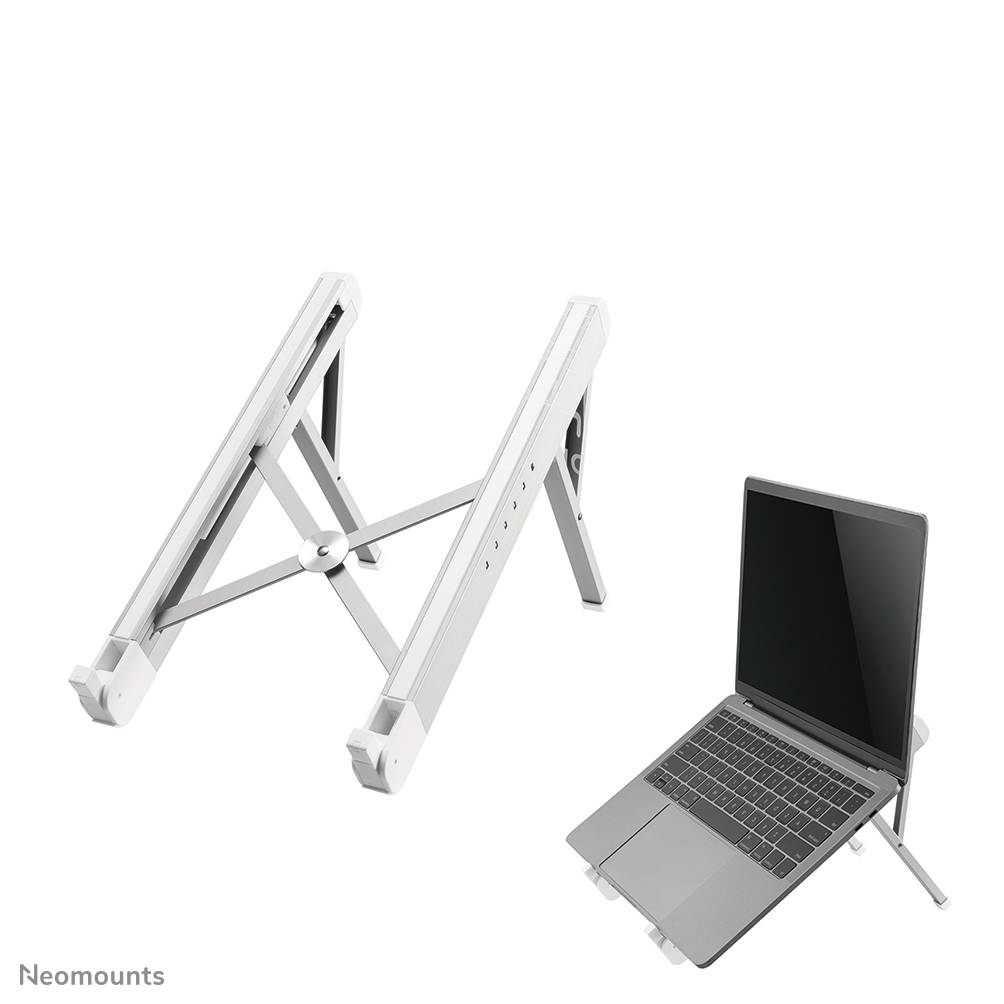 Rca Informatique - image du produit : FOLDABLE NOTEBOOK DESK STAND SILVER