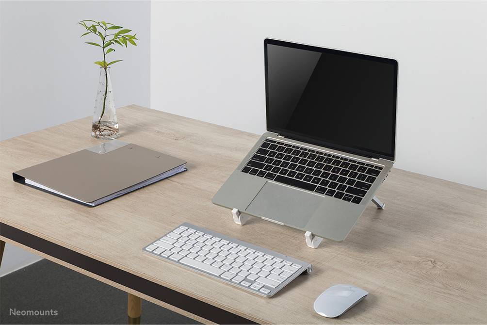 Rca Informatique - image du produit : FOLDABLE NOTEBOOK DESK STAND SILVER