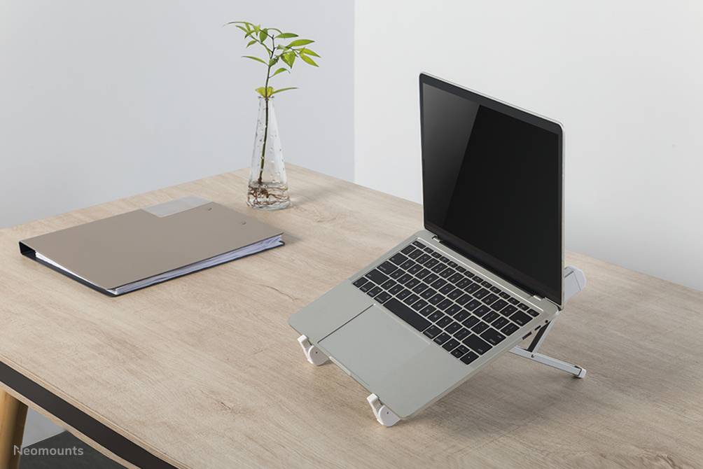 Rca Informatique - image du produit : FOLDABLE NOTEBOOK DESK STAND SILVER