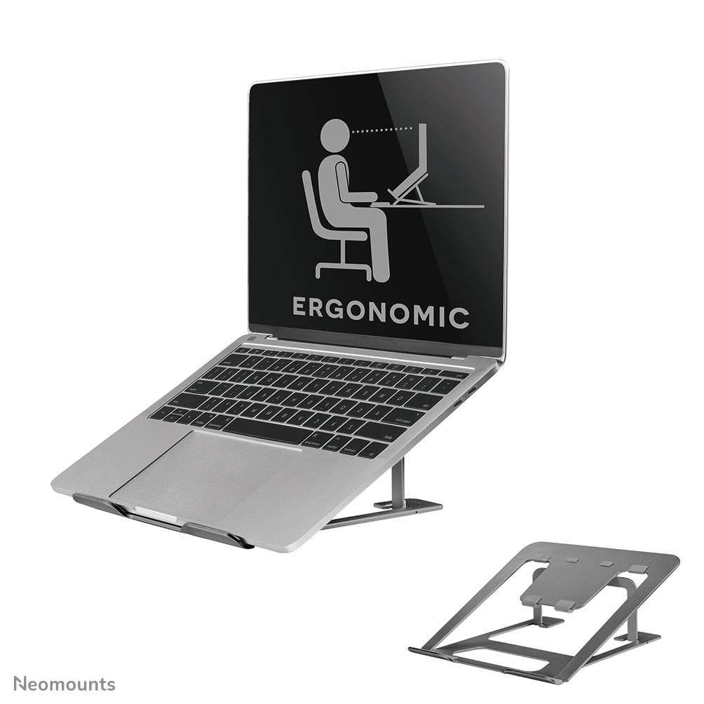 Rca Informatique - Image du produit : NOTEBOOK DESK STAND GREY