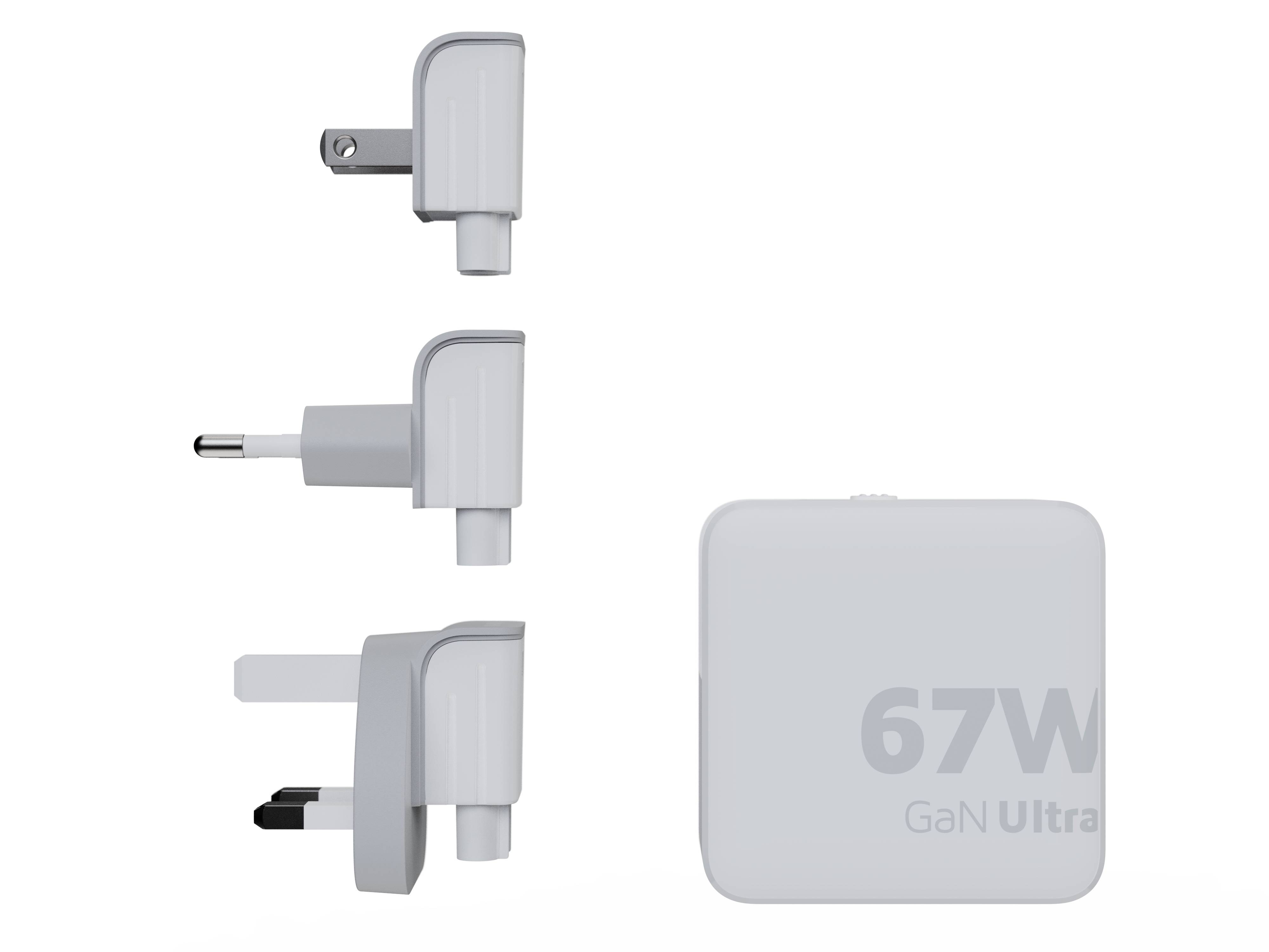 Rca Informatique - image du produit : GAN-ULTRA TRAVEL CHARGER 67W XTORM - WHITE