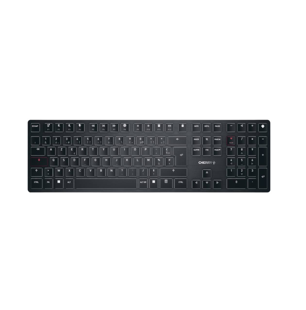 Rca Informatique - Image du produit : KB MX ULTRA LOW PROFILE CORDLESS PE FRANCE USB BLACK