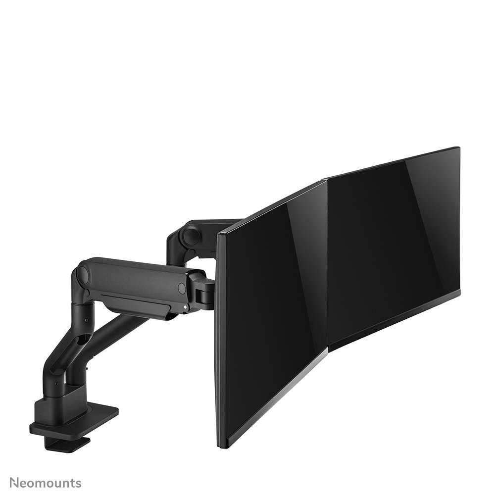 Rca Informatique - image du produit : NEOMOUNTS SELECT DESK MOUNT DOUBLE DISPLAY (TOPFIX CLAMP/GRO