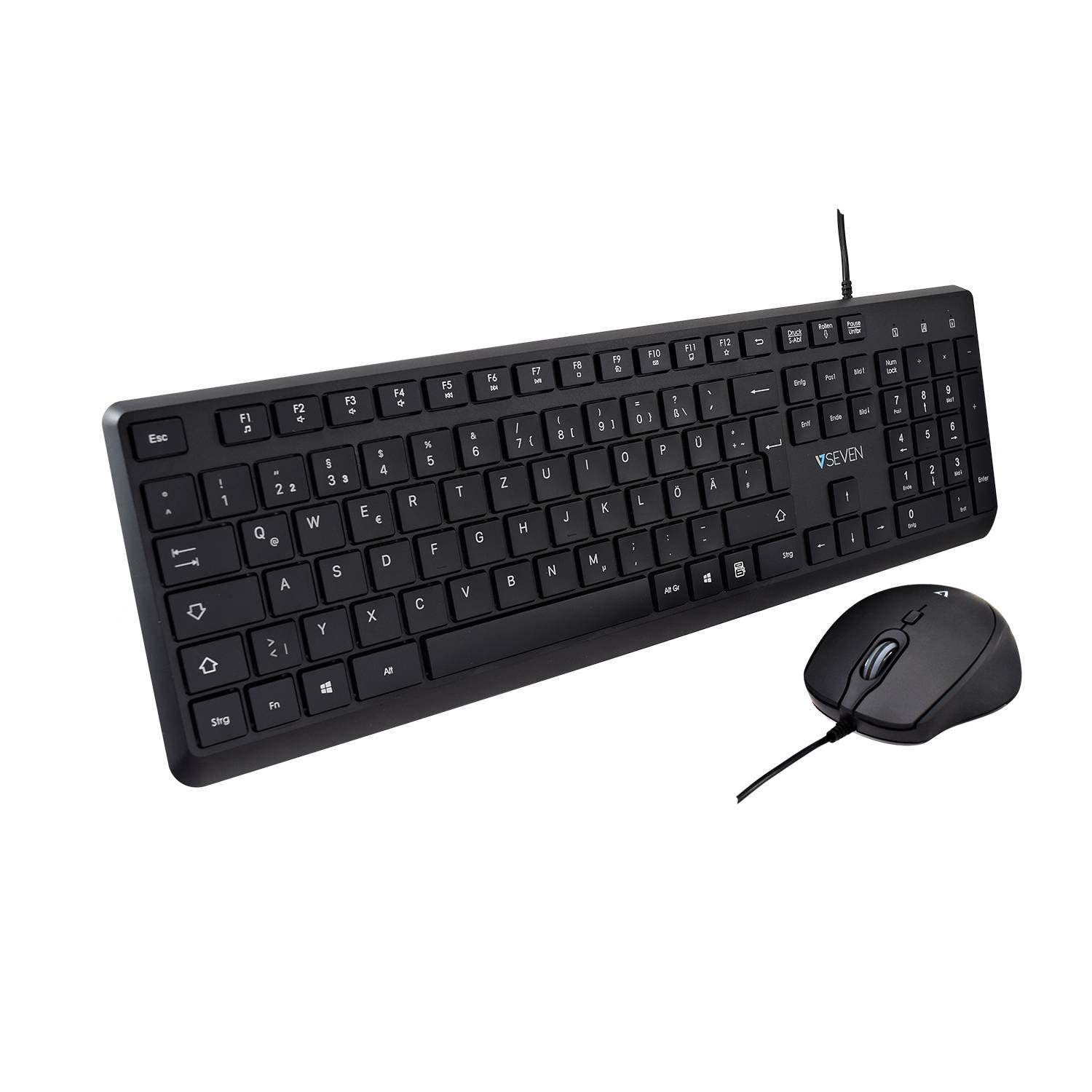 Rca Informatique - image du produit : USB PRO KEYBOARD MOUSE COMBO FR AZERTY FRENCH LASERED KEYCAP