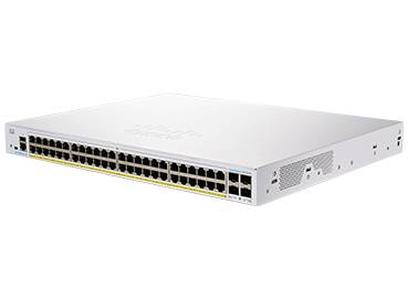 Rca Informatique - Image du produit : CBS350 MANAGED 48-PORT GE POE 4X1G SFP