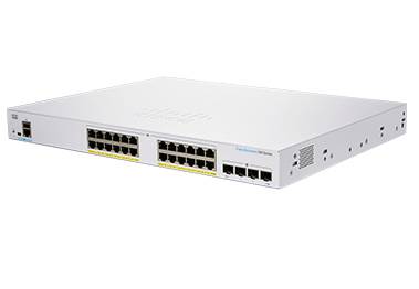 Rca Informatique - Image du produit : CBS350 MANAGED 24-PORT GE FULL POE 4X1G SFP