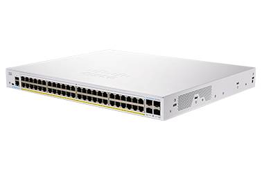 Rca Informatique - Image du produit : CBS350 MANAGED 48-PORT GE FULL POE 4X1G SFP