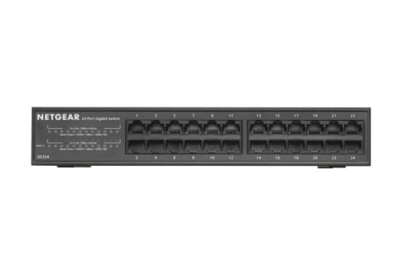 Rca Informatique - image du produit : 24-PORT GE UNMANAGED SWITCH GS324