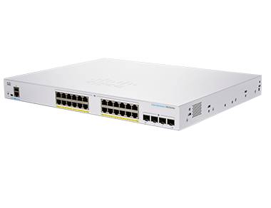 Rca Informatique - Image du produit : CBS350 MANAGED 24-PORT GE POE 4X10G SFP+