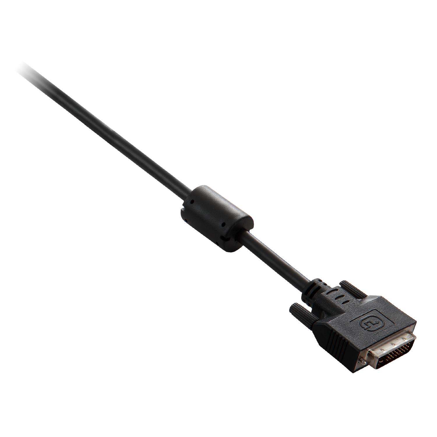 Rca Informatique - image du produit : DVI DUAL LINK CABLE 2M 6.6FT DVI-D CABLE 4K 30HZ UHD BLACK