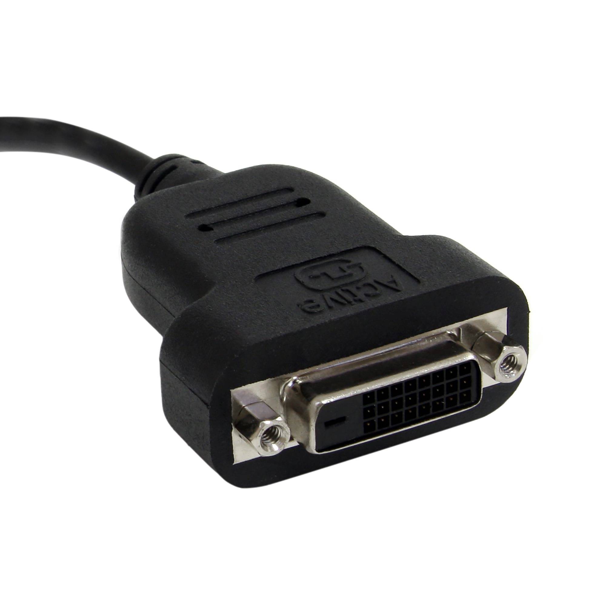 Rca Informatique - image du produit : ADAPTATEUR VIDEO MINI DISPLAYPORT VERS DVI