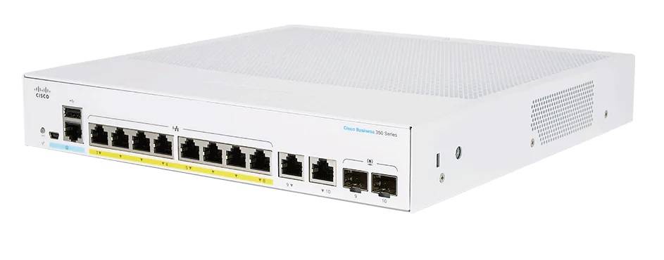 Rca Informatique - Image du produit : CBS250 SMART 8-PORT GE POE EXT PS 2X1G COMBO