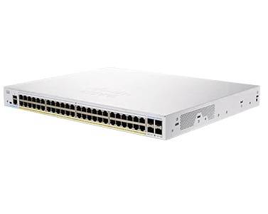 Rca Informatique - Image du produit : CBS250 SMART 48-PORT GE PARTIAL POE 4X1G SFP