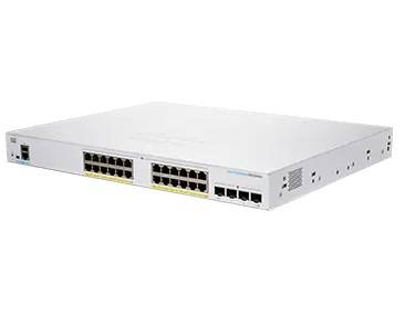 Rca Informatique - Image du produit : CBS250 SMART 24-PORT GE POE 4X10G SFP+