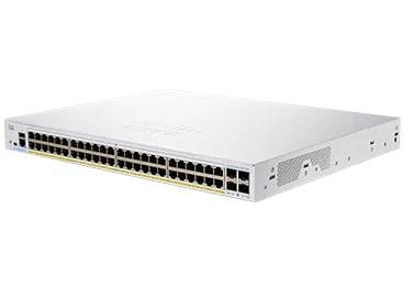 Rca Informatique - Image du produit : CBS250 SMART 48-PORT GE POE 4X10G SFP+