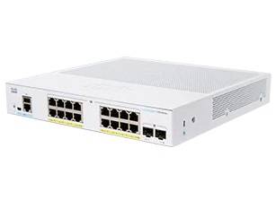 Rca Informatique - Image du produit : CBS250 SMART 16-PORT GE POE 2X1G SFP