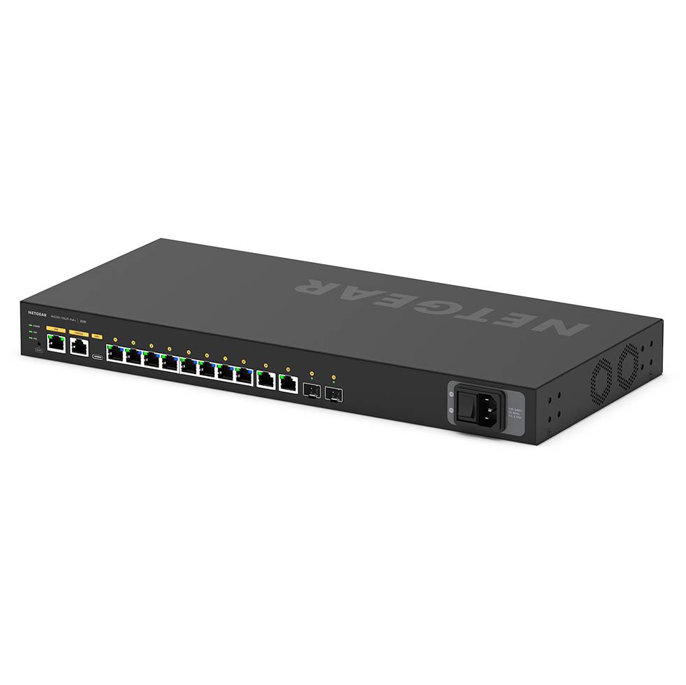 Rca Informatique - image du produit : M4250 8 GIGABIT POE + PORTS 2 GIGABIT S PLUS 2 SFP POE 125W