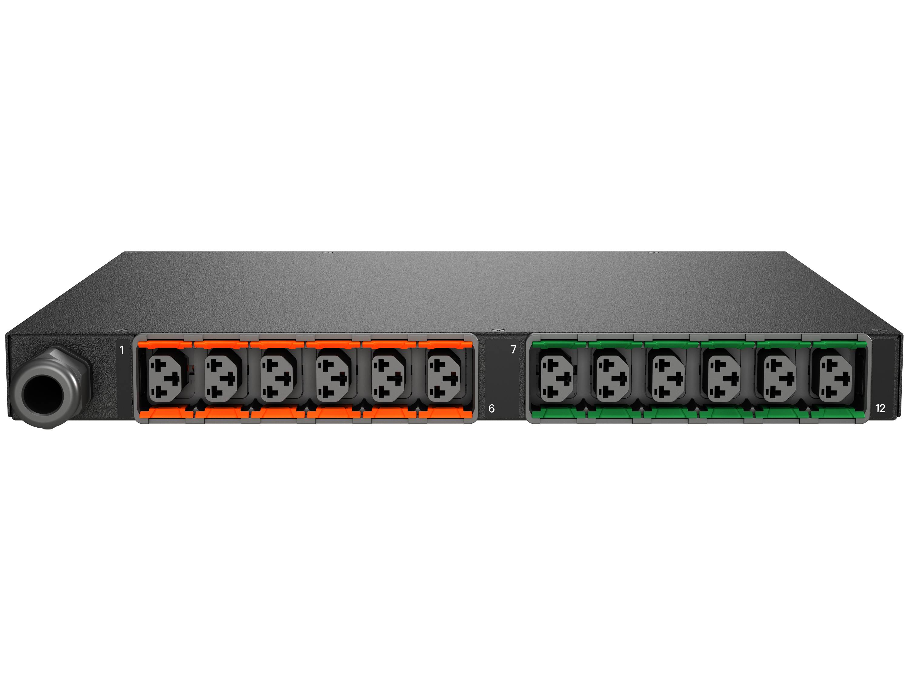 Rca Informatique - image du produit : GEIST RACK PDU SWITCHED UNIT LEVEL EC 1U INPUT IEC 60309