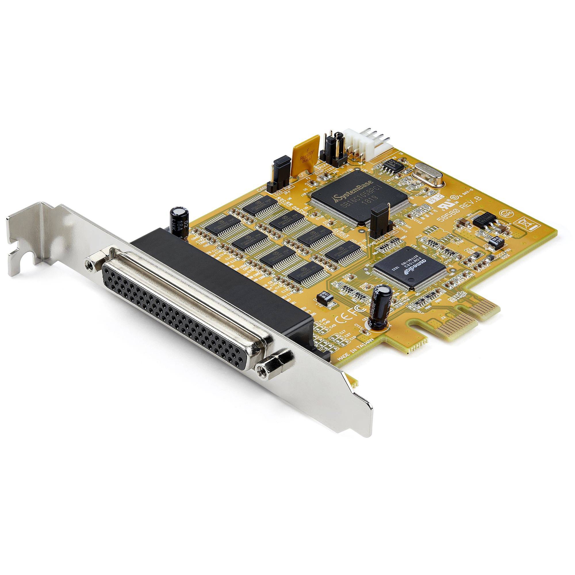 Rca Informatique - Image du produit : 8-PORT PCI EXPRESS RS232 SERIAL ADAPTER CARD - PCIE TO SERIAL