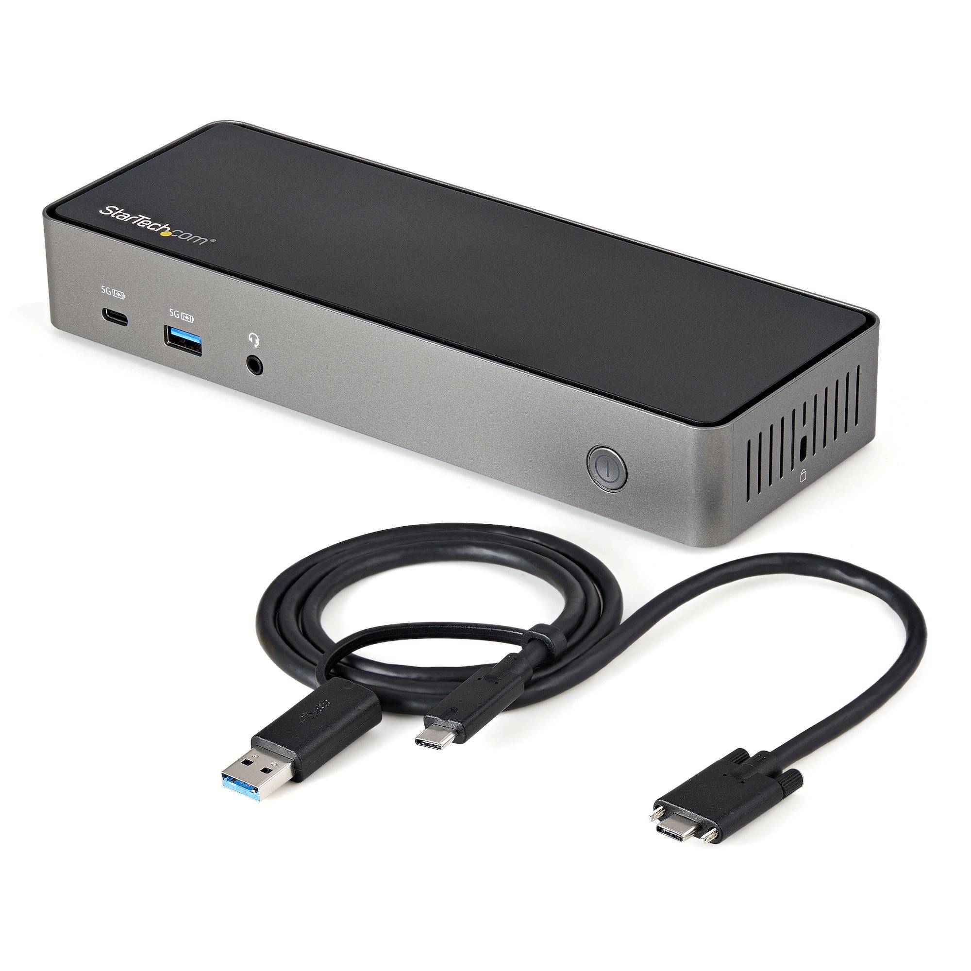 Rca Informatique - image du produit : HYBRID USB-C AND USB-A DOCK TRIPLE 4K 60HZ DP/HDMI - 85W PD