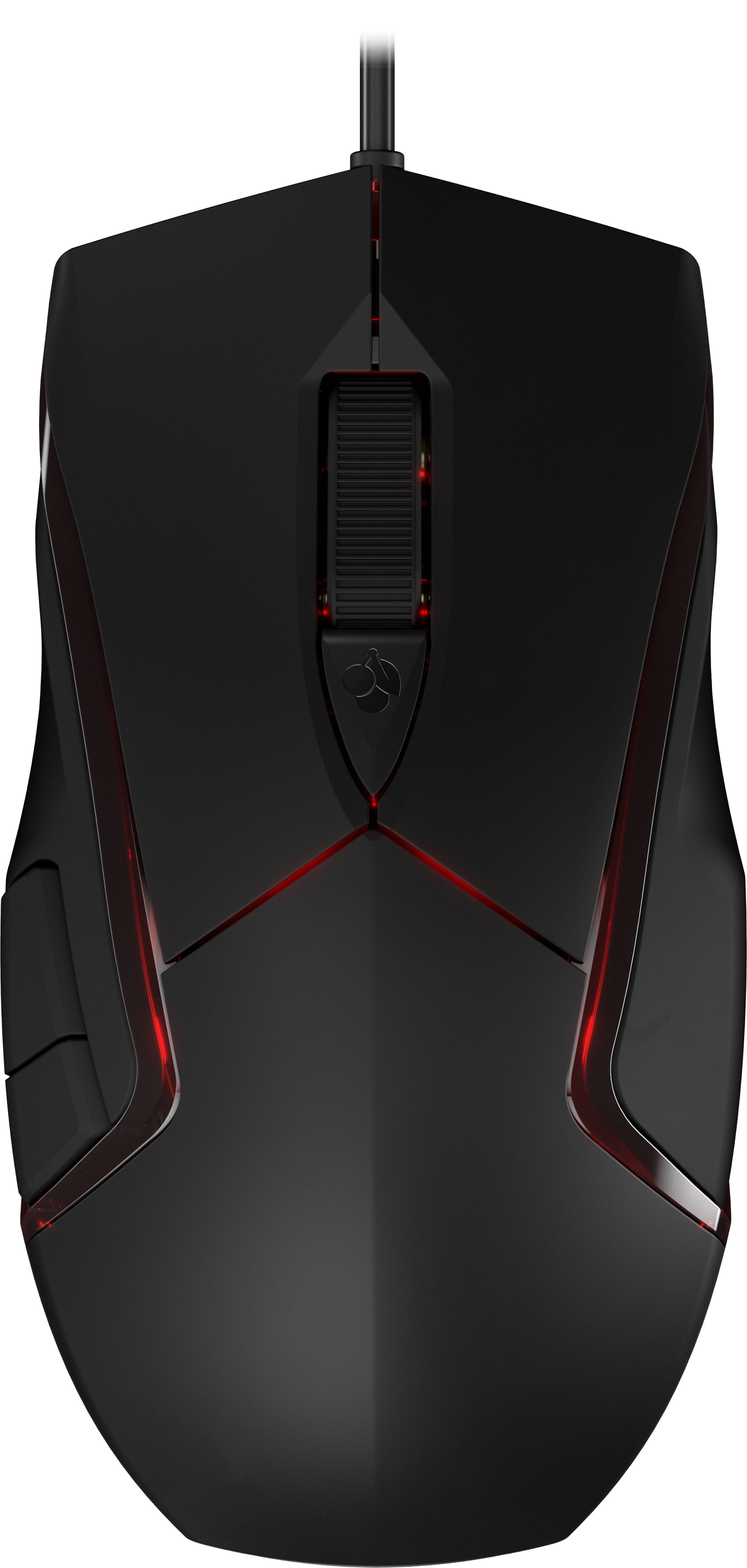 Rca Informatique - image du produit : CHERRYMC3.1 BLACK USB CORDED MOUSE