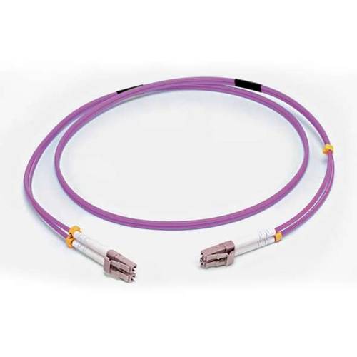 Rca Informatique - Image du produit : 5M LC/LC OM4 LSZH FIBRE PATCH - VIOLET