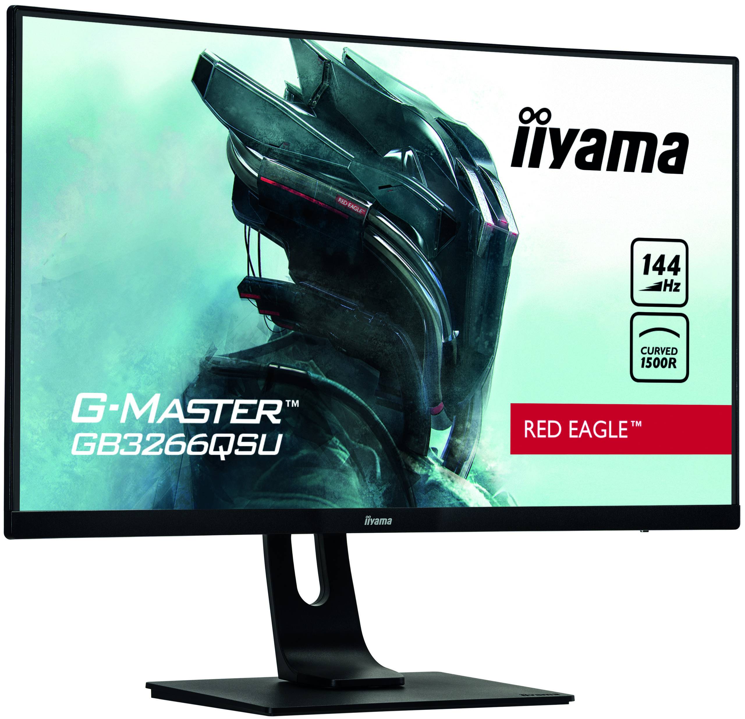 Rca Informatique - image du produit : GB3266QSU-B1 31.5IN CURV VA WQHD 144HZ 400CD/1MS/2HDMI/2DP/4