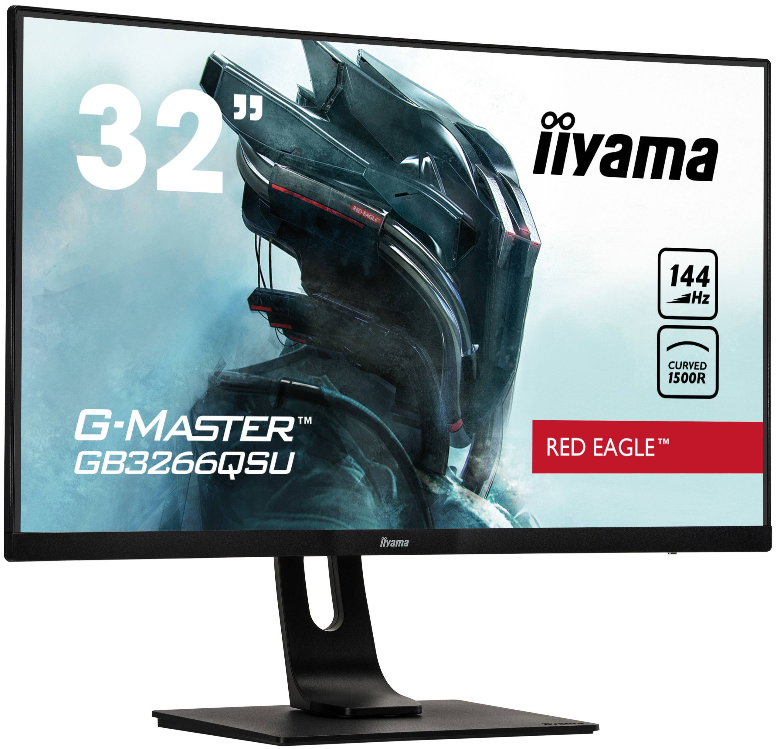 Rca Informatique - image du produit : GB3266QSU-B1 31.5IN CURV VA WQHD 144HZ 400CD/1MS/2HDMI/2DP/4