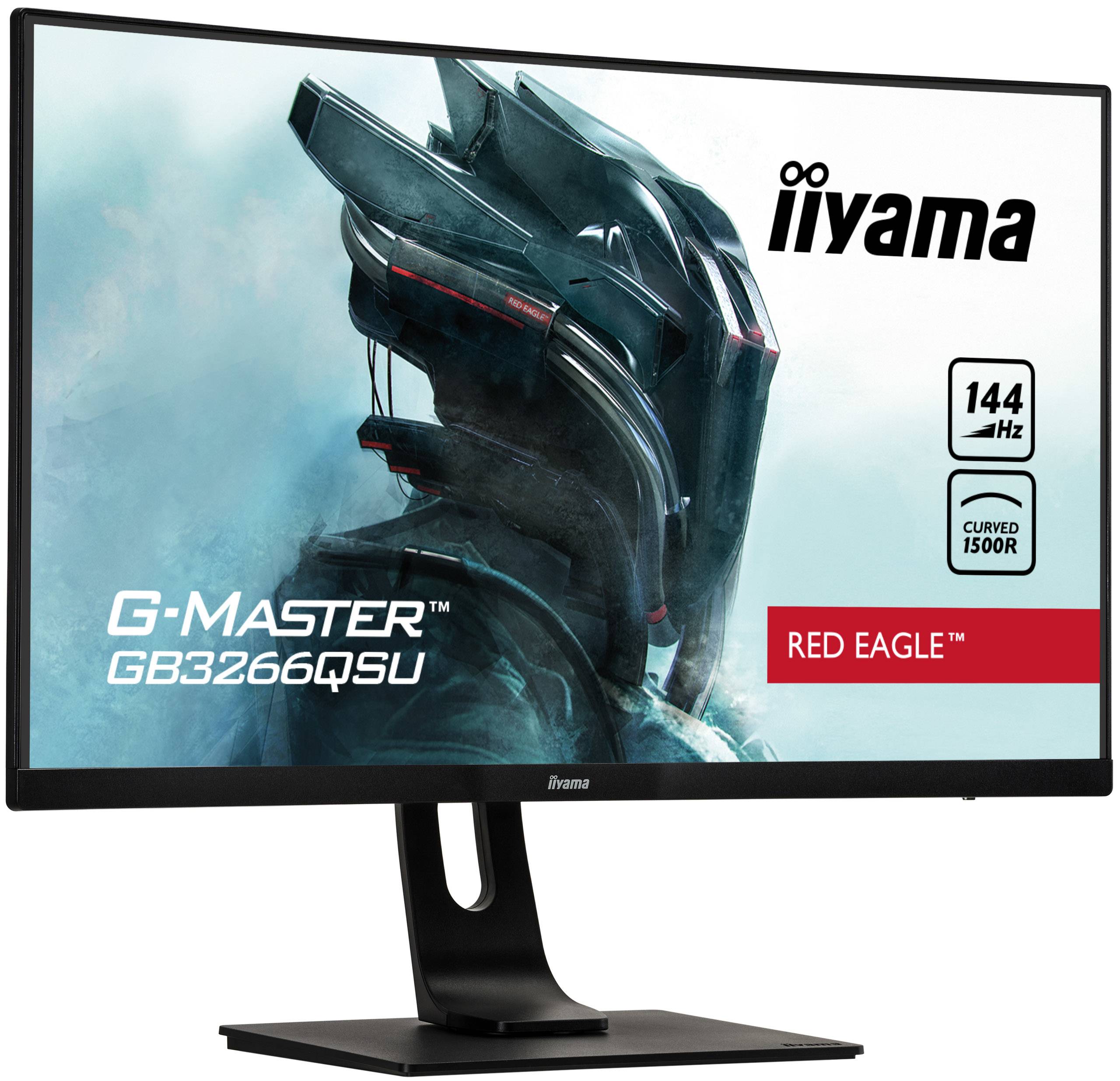 Rca Informatique - image du produit : GB3266QSU-B1 31.5IN CURV VA WQHD 144HZ 400CD/1MS/2HDMI/2DP/4