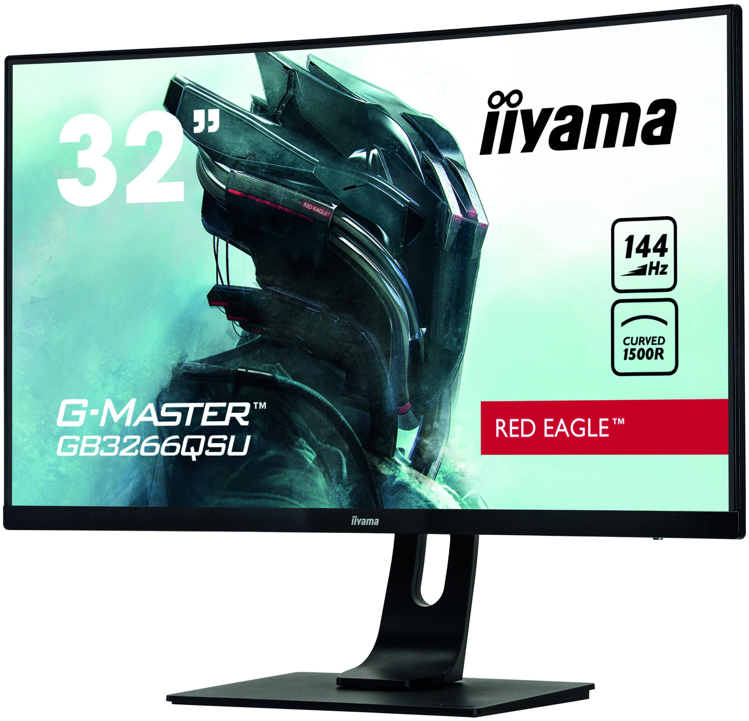 Rca Informatique - image du produit : GB3266QSU-B1 31.5IN CURV VA WQHD 144HZ 400CD/1MS/2HDMI/2DP/4