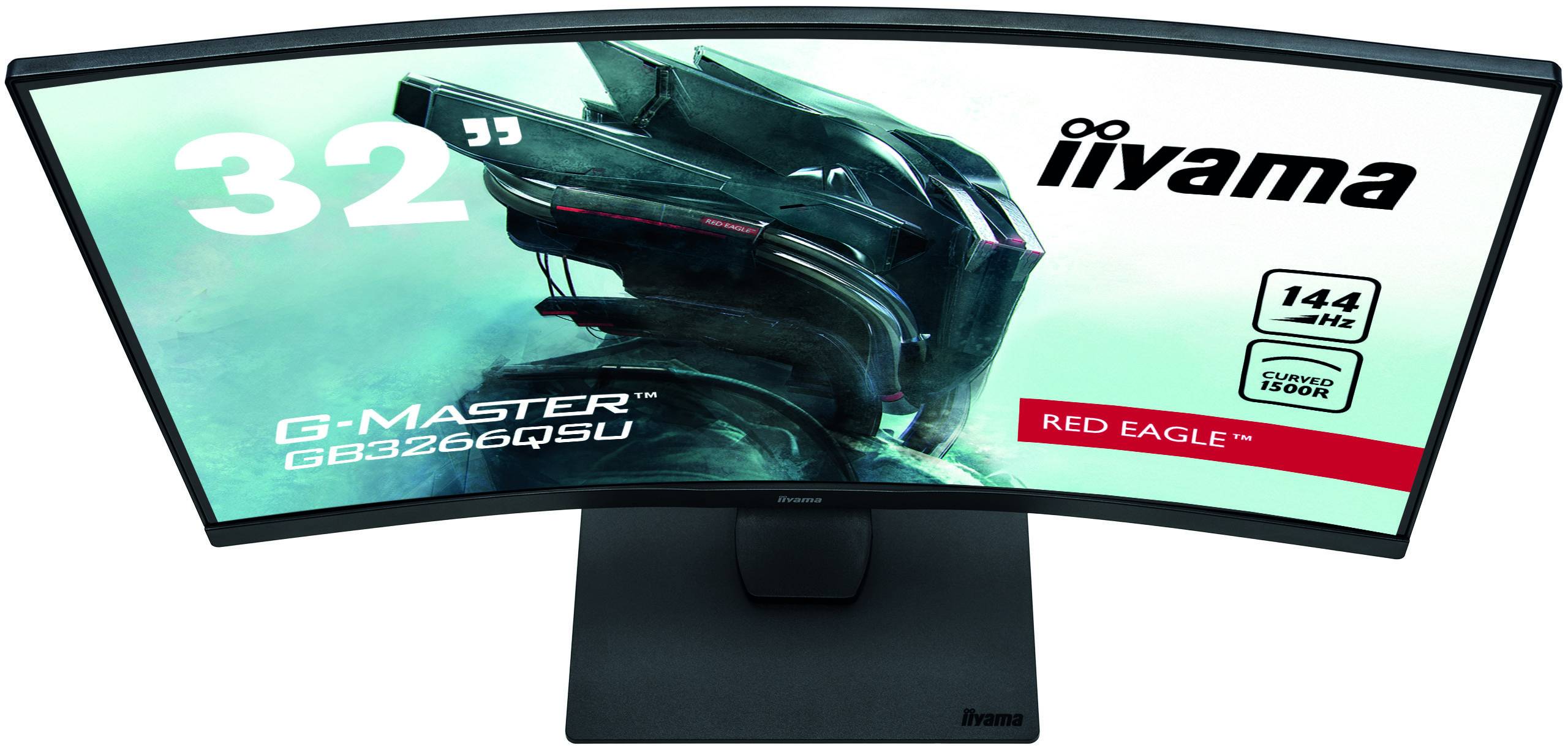 Rca Informatique - image du produit : GB3266QSU-B1 31.5IN CURV VA WQHD 144HZ 400CD/1MS/2HDMI/2DP/4