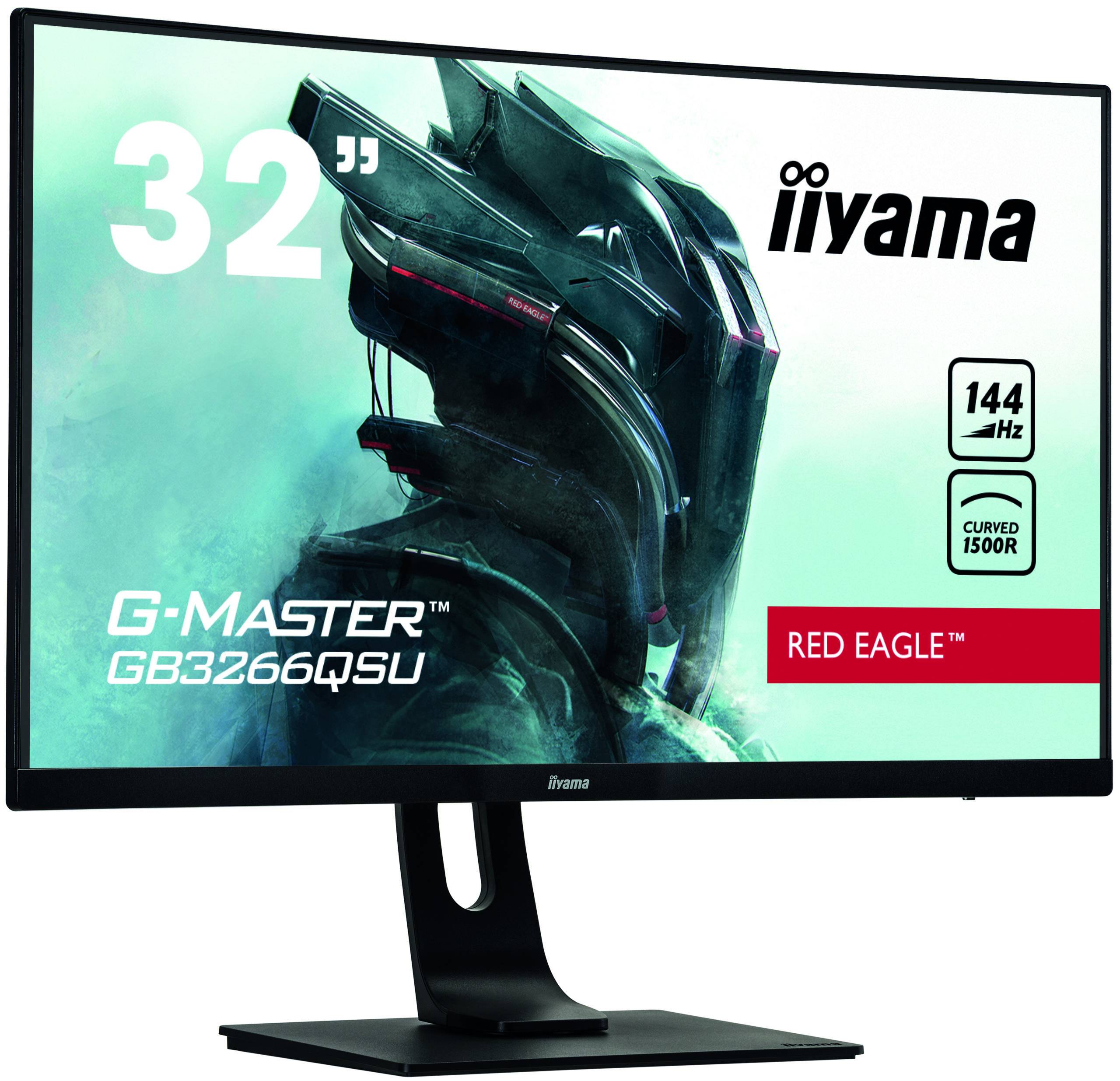 Rca Informatique - image du produit : GB3266QSU-B1 31.5IN CURV VA WQHD 144HZ 400CD/1MS/2HDMI/2DP/4