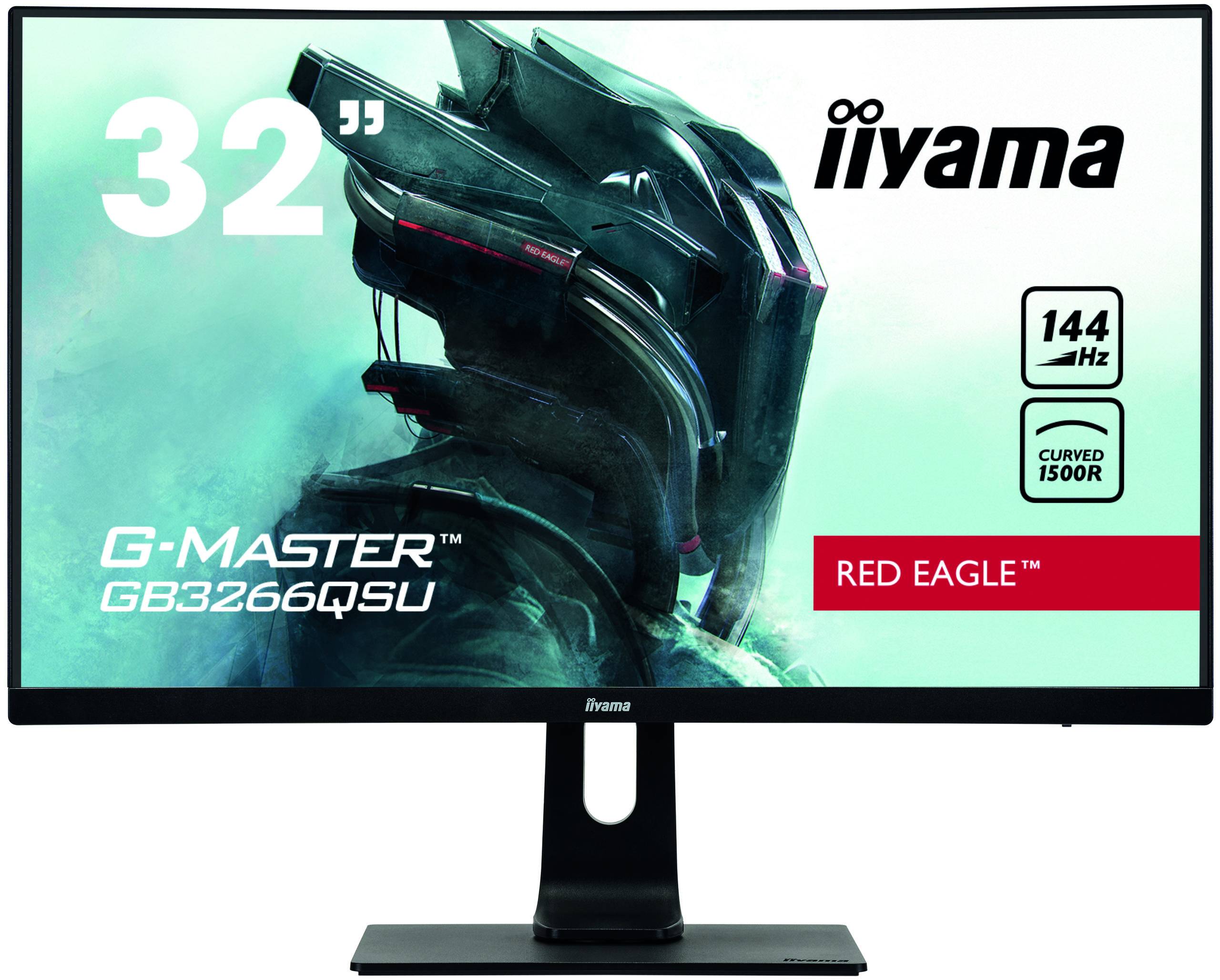 Rca Informatique - image du produit : GB3266QSU-B1 31.5IN CURV VA WQHD 144HZ 400CD/1MS/2HDMI/2DP/4