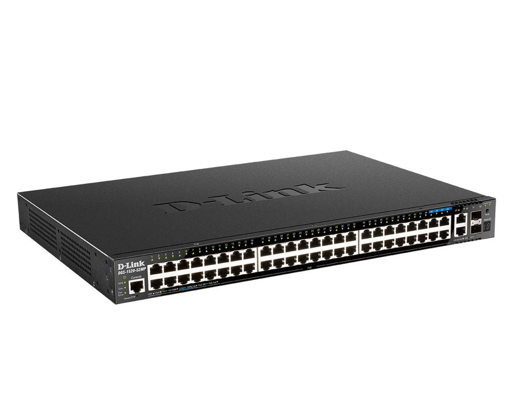 Rca Informatique - Image du produit : 44-PORT GIGABIT SMARTPRO SWITCH POE+ 4 PORTS 2.5GBASE-T POE+ 2