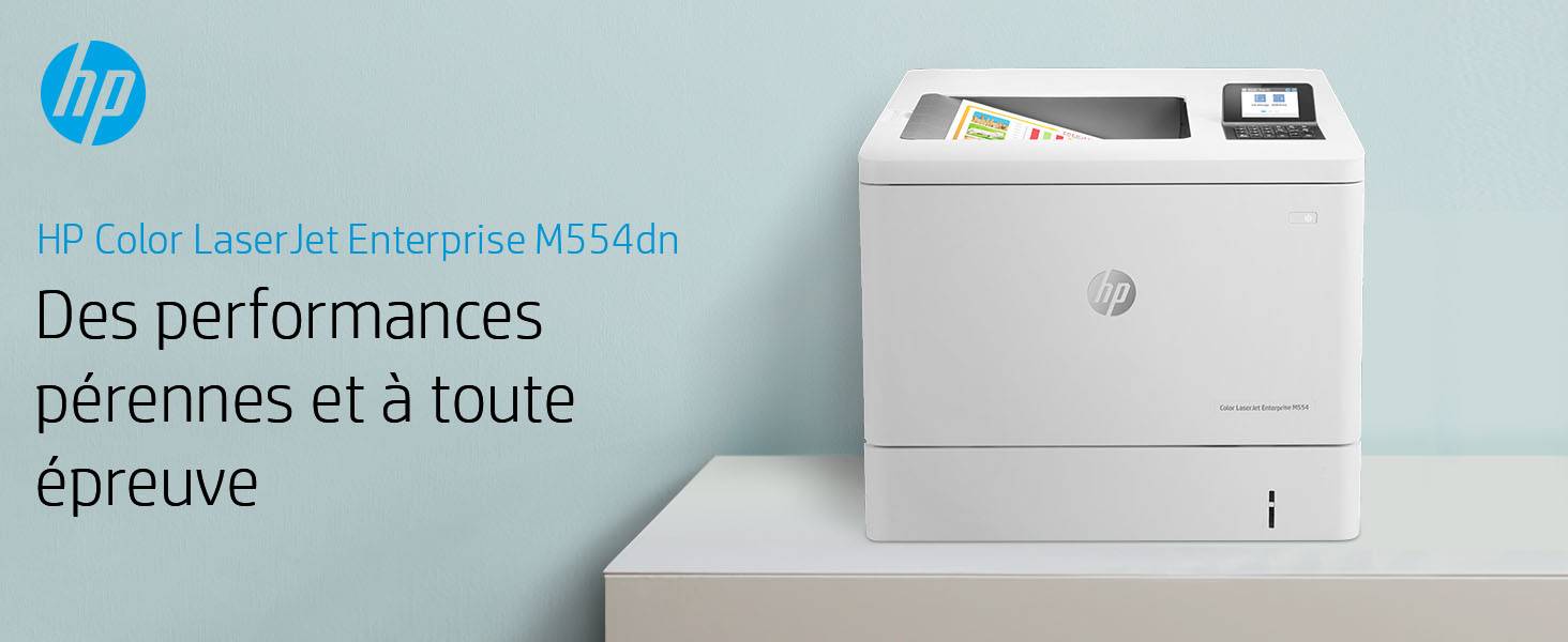 Rca Informatique - image du produit : LASERJET COLOR M554DN ENTERPRISE 38PPM A4