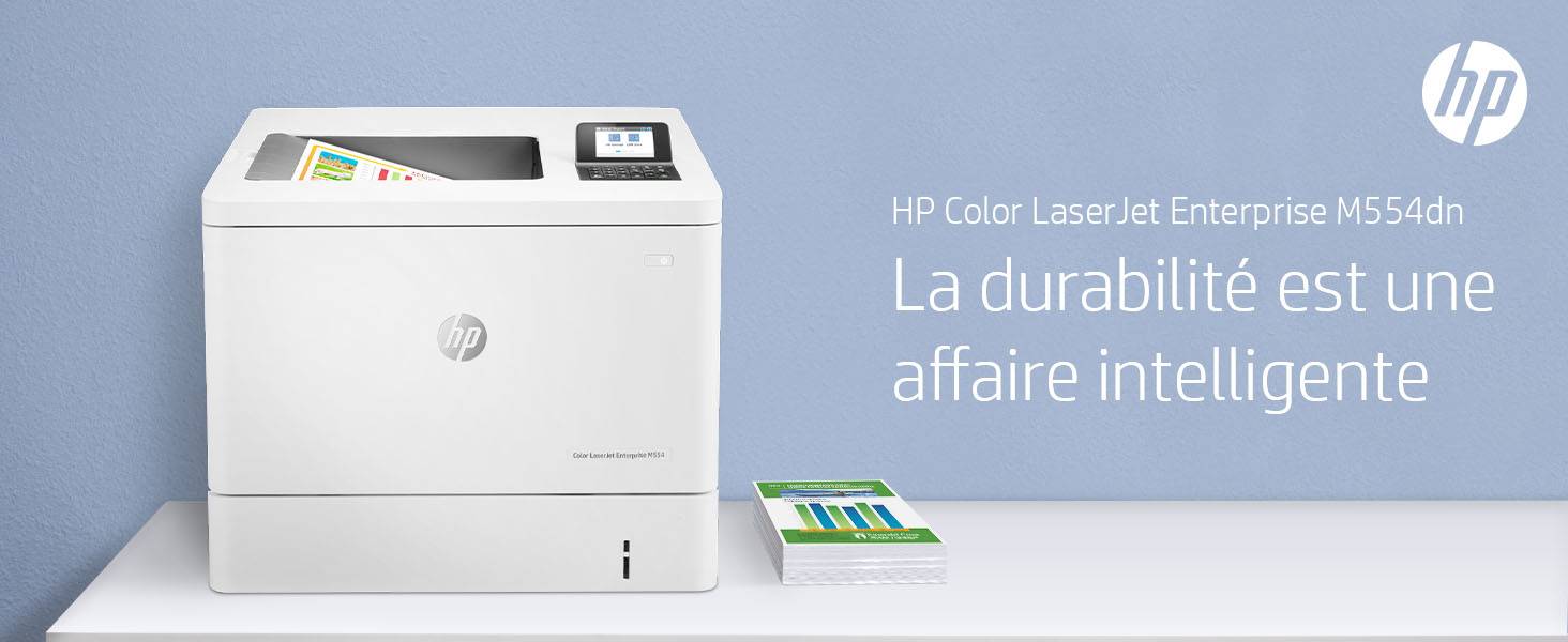 Rca Informatique - image du produit : LASERJET COLOR M554DN ENTERPRISE 38PPM A4