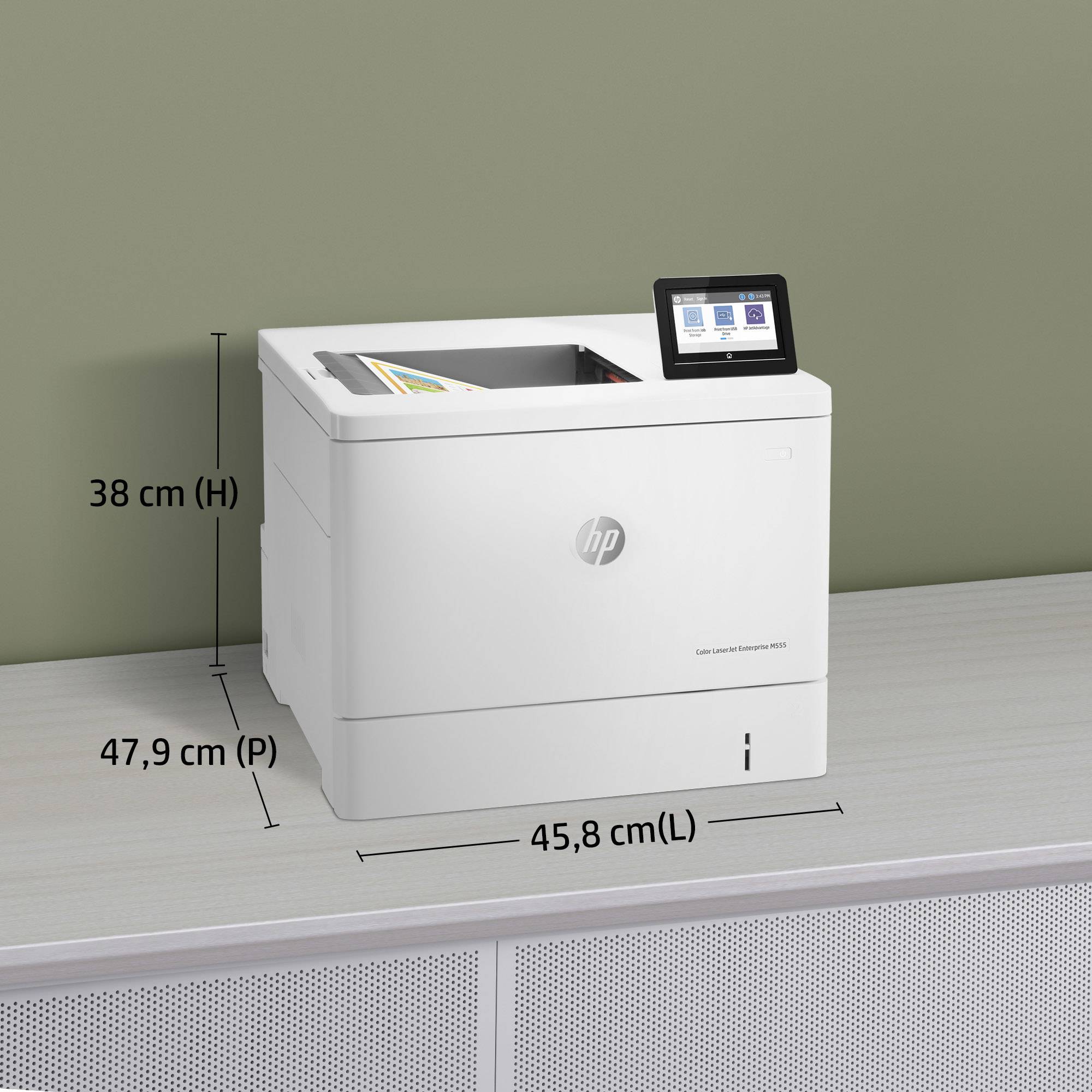 Rca Informatique - image du produit : LASERJET COLOR M555DN ENTERPRISE 40PPM A4