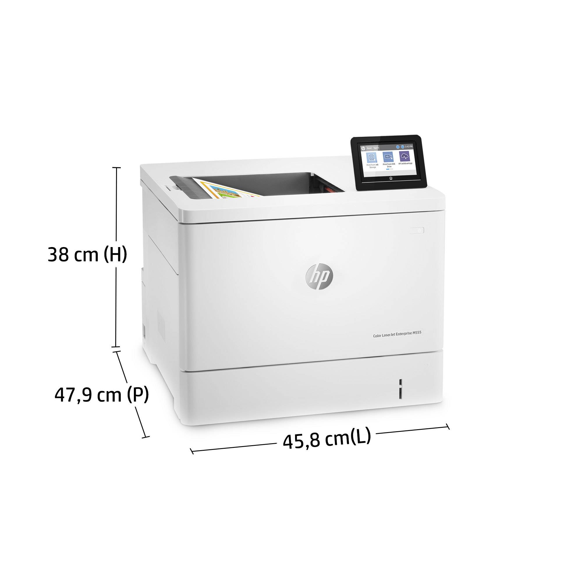 Rca Informatique - image du produit : LASERJET COLOR M555DN ENTERPRISE 40PPM A4