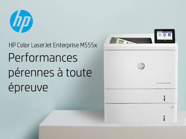 Rca Informatique - image du produit : COLOR LASERJET M555X A4 38PPM A4 1200X1200 DPI DUPLEX