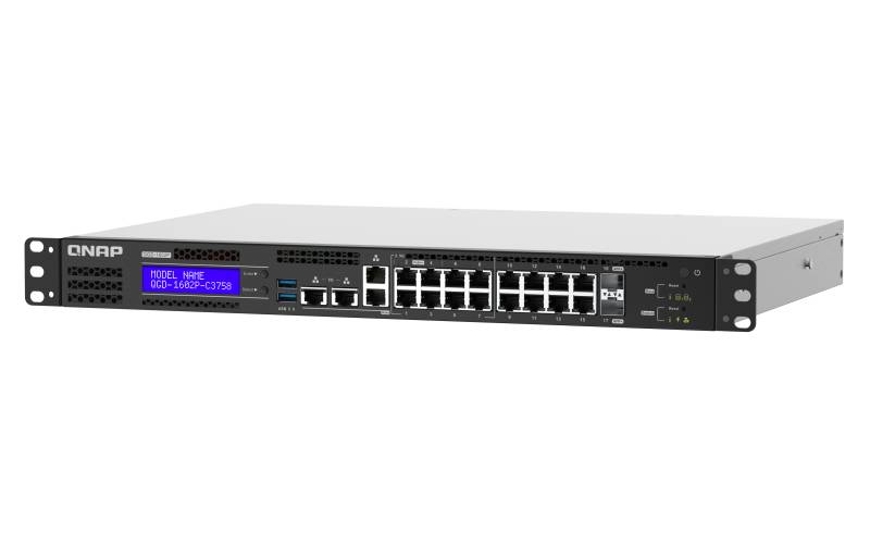 Rca Informatique - image du produit : QGD-1602-C3558: 8 2.5GBE PORTS 8 1GBE PORTS 2 SFP+ 10GBE. 86W T