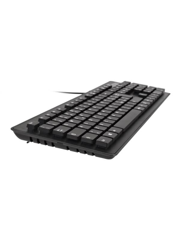 Rca Informatique - image du produit : WASHABLE KEYBOARD MOUSECOMBO IT USB IP68 WATERPROOF ITALIAN