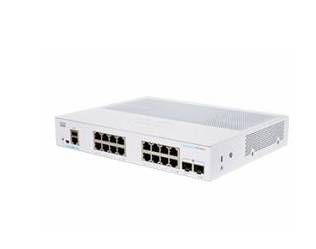 Rca Informatique - Image du produit : CBS350 MANAGED 16-PORT GE EXT PS 2X1G SFP