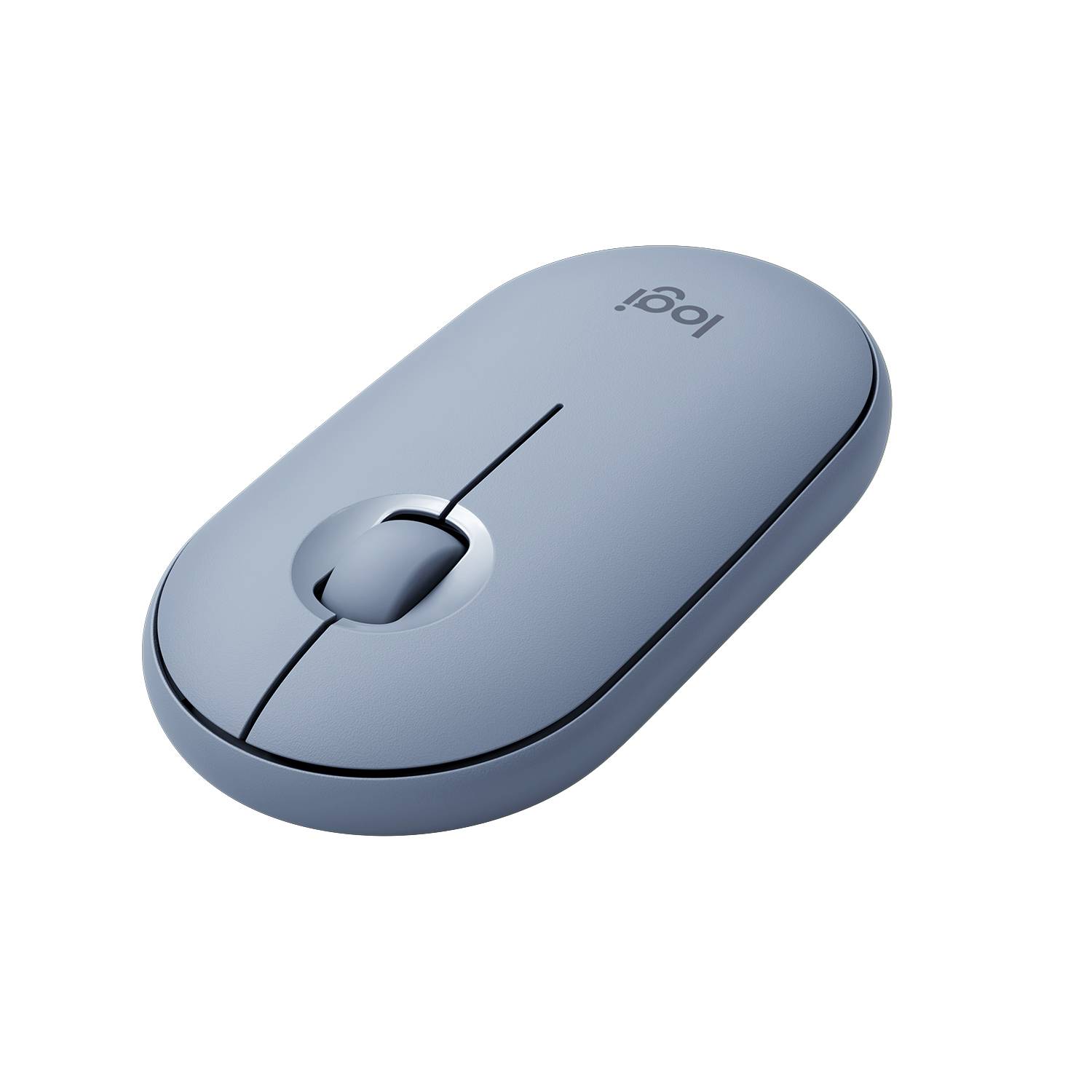 Rca Informatique - image du produit : PEBBLE M350 WIRELESS MOUSE BLUE GREY EMEA