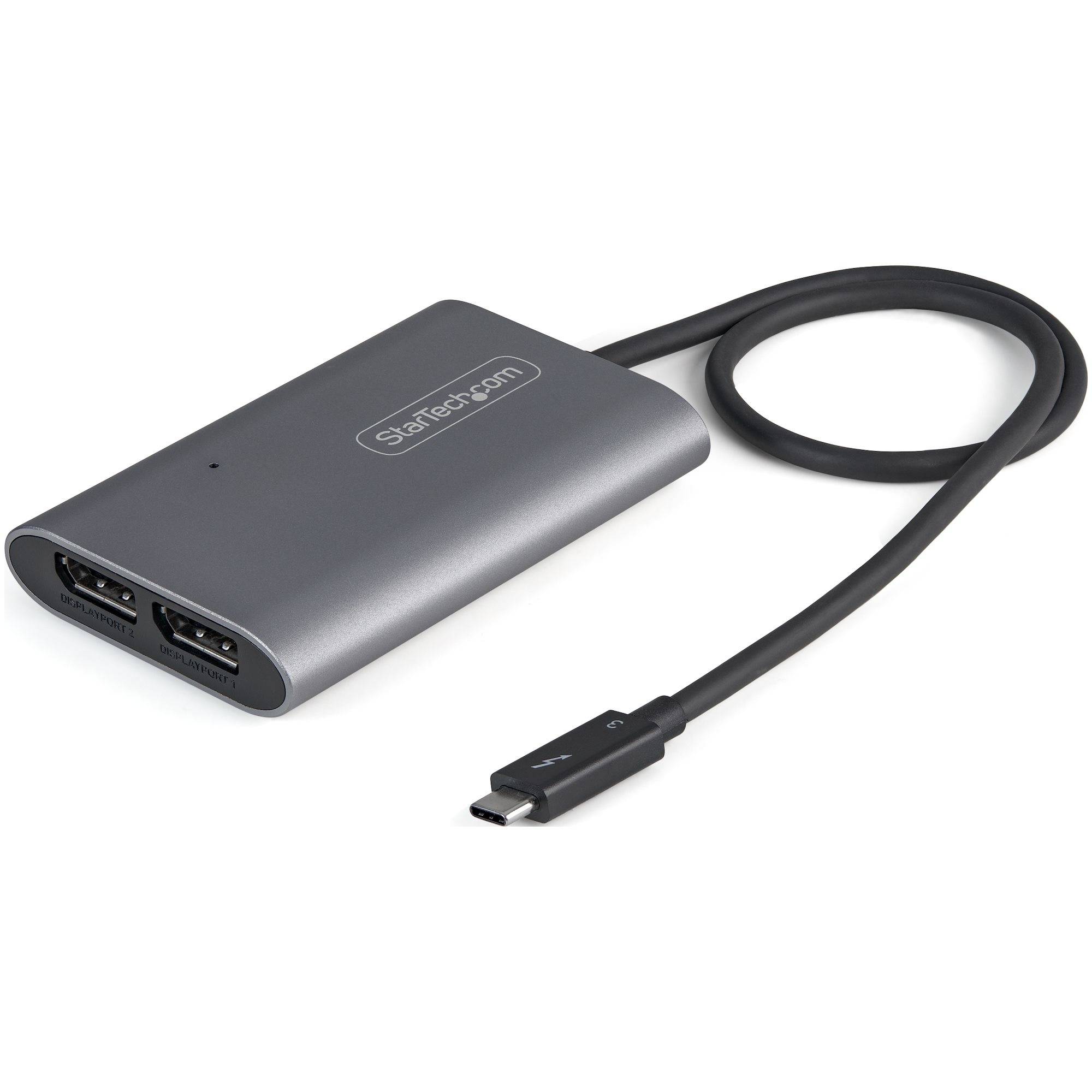 Rca Informatique - Image du produit : THUNDERBOLT 3 TO DUAL DISPLAYPORT ADAPTER - DP 1.4