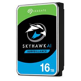 Rca Informatique - image du produit : SKYHAWK AI 16TB 5YRS WARRANTY 3.5IN 6GB/S SATA 256MB 24X7