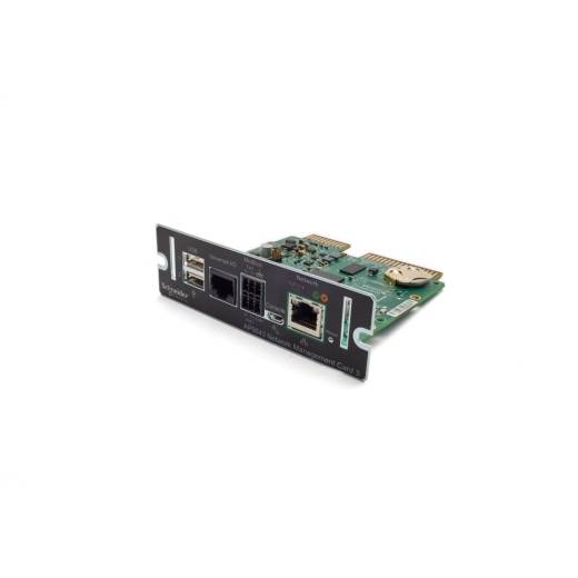 Rca Informatique - Image du produit : UPS NETWORK MANAGEMENT CARD 3 W/ ENVIRONMENTAL MONITORING AND