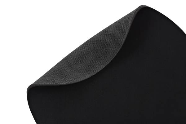 Rca Informatique - image du produit : MEMORY FOAM SUPPORT MOUSE PAD BLACK (230X200MM) WRIST REST